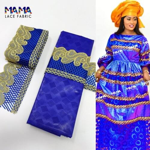 Special Price!!! 5+5 Yards 2021 Latest African Lace High Quality Ribbon Bilateral Handicrafts And Basin Riche Fabric
