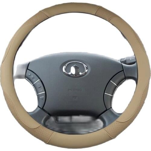 Universal Leather Car Steering Wheel Cover Auto Wheel Cover car accessories For Lada Vesta Steering-wheel Cover
