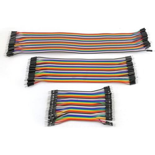 10cm/20CM/30CM 40 pin Line Male to Male Jumper Wire line eclectic Cable cord for arduino DIY