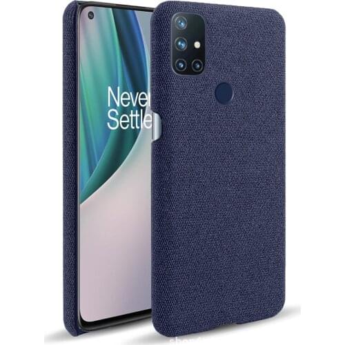 The new model is suitable for one plus nord N10 5G mobile phone shell pure color frosted cloth pattern simple protective cover