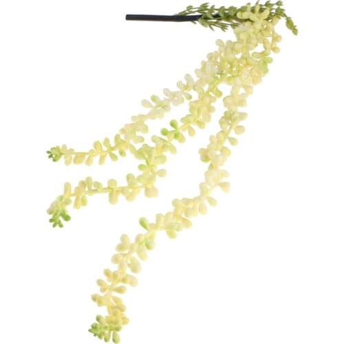 1/2/4/6Pcs Artificial Hanging Plants Succulents String Basketplant Branch Decor