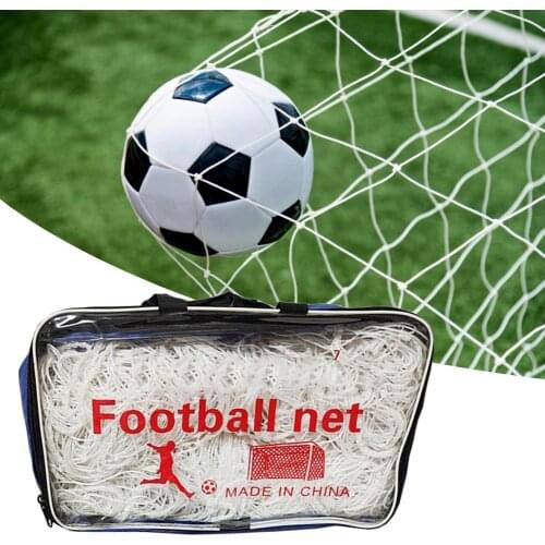 3*2M Football Net Soccer Goal Net Soccer Ball Cotton Football Training Post Nets Full Size Soccer Accessories (Nets only)