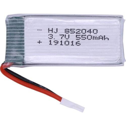3.7V 550mAh Lipo Battery for JXD 523 523W H43WH RC Quadcopter Drone 852040 3.7 V 550 mAh Lipo Battery