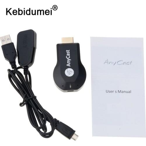 Kebidumei Wireless WiFi Display TV Dongle Receiver TV Stick for AnyCast M2 for Airplay for Android Miracast for Projectors