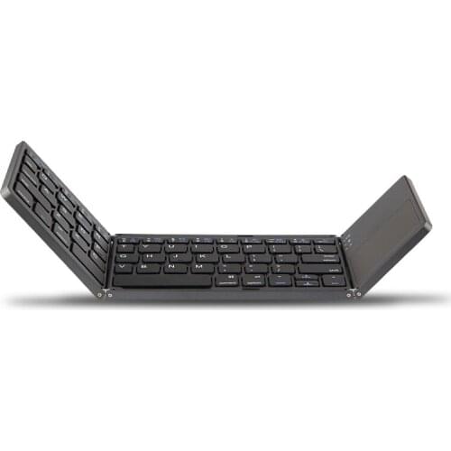 Twice folding wireless Bluetooth Keyboard For Huawei MediaPad T2 10.0 Pro T1 10 8 8.0 7 T2 7.0 10.1 Tablet foldable keypad case