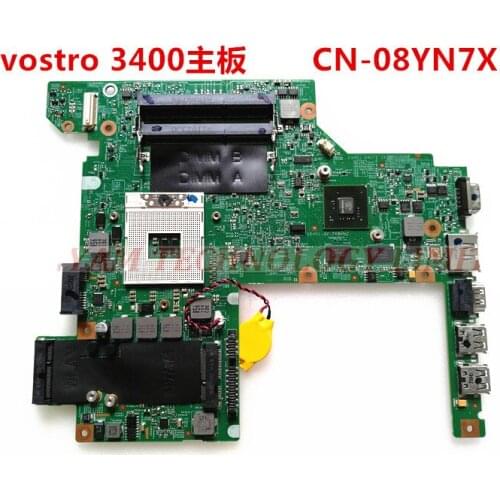 FOR dell vostro 3400 motherboard CN-08YN7X 8YN7X DW40 09297-1 48.4ES11.0