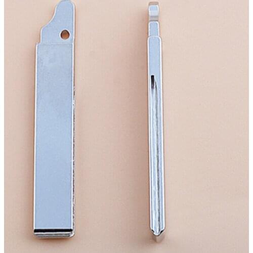 DAKATU Mtiddle slot Metal Blank Uncut Flip KD VVDI Remote Key Blade Type #73 for Peugeot 307 Original NO. 73 Blade