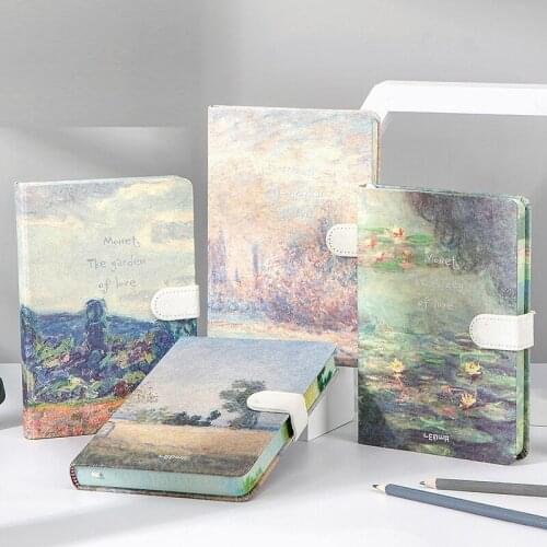 Kawaii Vintage Flower Notebook Journal Diary Weekly Planner Organizer Paper Notepad A5 Agendas Four Inner Pages Back To School