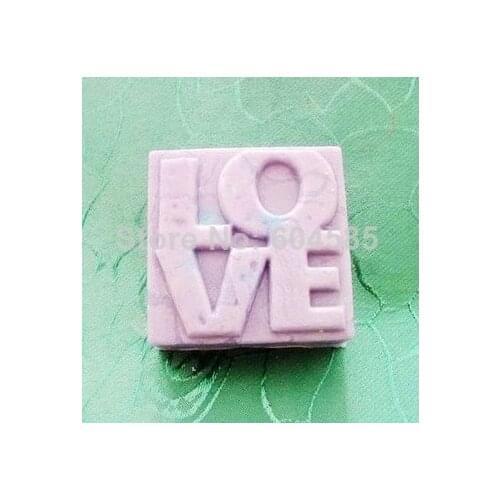 New Love Craft Art Silicone Soap mold Craft Molds DIY Handmade soap molds