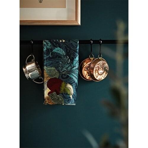 Cup Coaster Heat-Resistant Pad Table Mats Nighthawk Placemats for Dining Table Runner 100%cotton In Kitchen Accessories