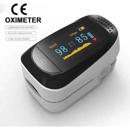 Fingertip Pulse Oximeter Portable Finger Pulse Oximeter Blood Oxygen Saturation Monitor OLED Heart Rate Health Care SpO2 PR PI