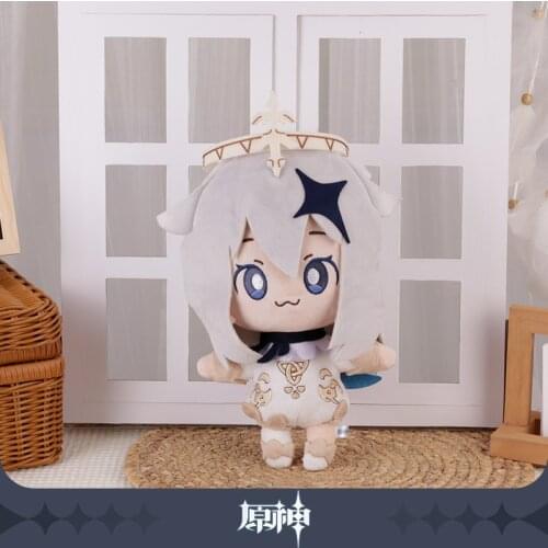 2020 New Game Genshin Impact Paimon Theme Cute Soft Plush Doll Stuffed Toy Dolls Pillow Props Xmas Birthday Gift 30cm