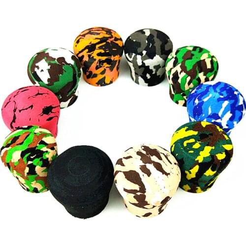 5pcs I/D:11mm camo EVA End cap , EVA Butt Cap End cap fishing rod Components