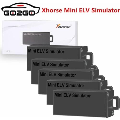 5PCS Xhorse Mini ELV Simulator work with VVDI MB TOOL Compatible with for Benz W204 W207 W212