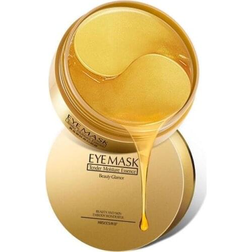 60pcs Anti-wrinkle Eye Mask Anti Aging Collagen For The Eye Care Moisturizing Eye Patches Dark Circles Remove Gold Mask Eye Bag