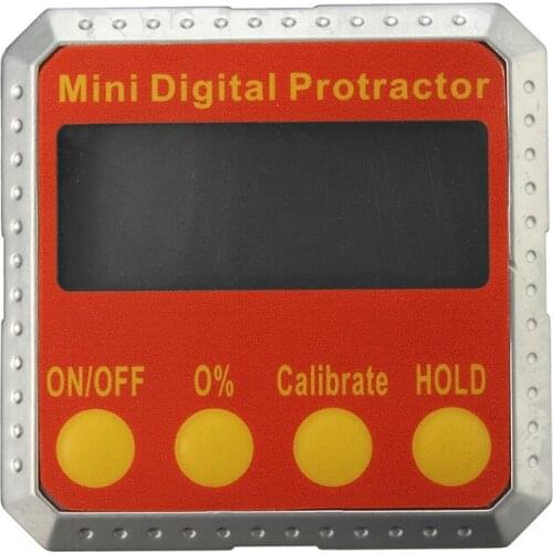 360 Degree Mini Digital Protractor Inclinometer Electronic Level Box Dual Magnetic Base Measuring Tools Electronic Angle Gauge