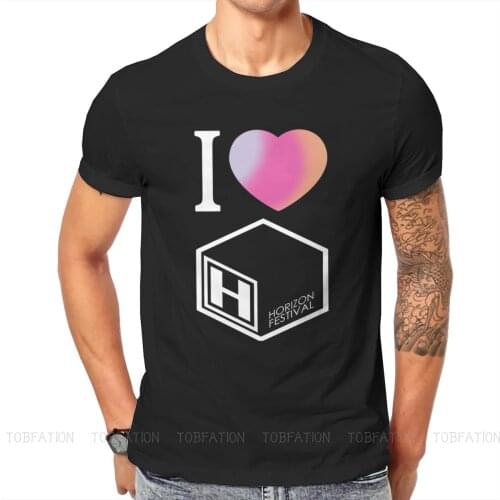 FORZA HORIZON Crewneck TShirts I Heart Horizon Festival Personalize Homme T Shirt Funny Clothing Size S-6XL