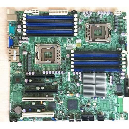 Used Applies to for Supermicro X8DTI-F X58 LGA1366 server motherboard, fully tested Dual industrial control board