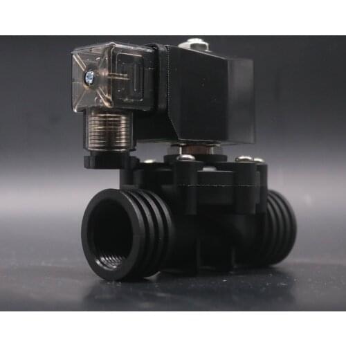 Valve,Solenoid Valve,Water Valves,1/2" 3/4" 1" 2/2-way Direct-pilot type Plastic Normally Closed ,0-10bar AC220V DC12V 24V