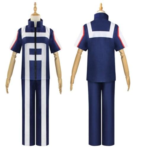 My Hero Academia Costume Boku No Hero Academia Cosplay Gym Gymnastics Clothing Suit Uniform