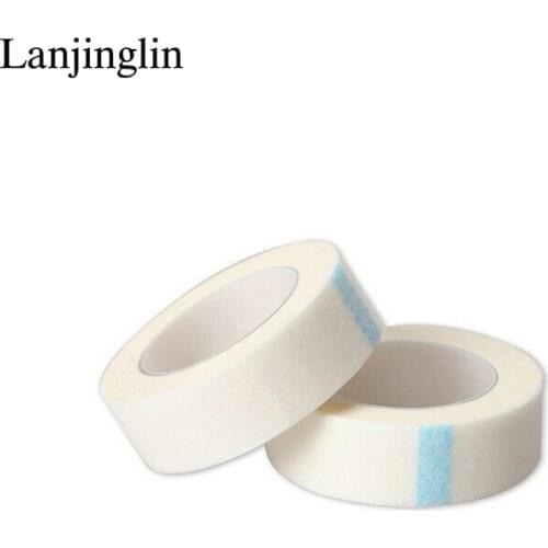 LANJINGLIN 2/5/10 Rolls Eyelash Extension Eye Pad Breathable Non-woven Cloth Adhesive Tape Eyelash Extension Makeup Medical Tape