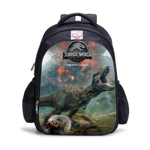 Jurassic World Children School Backpacks Dinosaur Backpack Children Shoulder Backpacks Gift Bag Mochilas Infantil