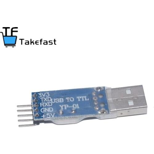 100PCS SAMIORE ROBOT PL2303 module USB-to-TTL upgrade nine brush board PL2303HX STC MCU download cable Brush line