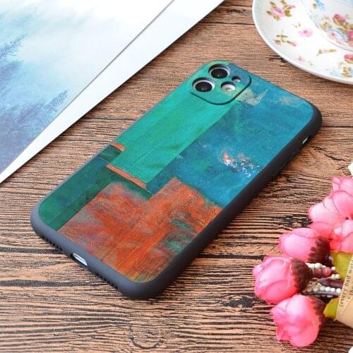 For iPhone The Shores of Ganges Print Soft Matt Apple iPhone Case