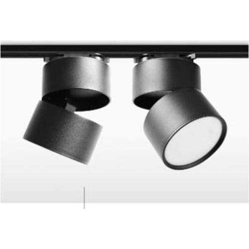 360 Degree Rotatable Adjustable LED Track Lighting 15W 20W Track Light LED Ceiling Lamp Downlight for Home Clothing Shop Store