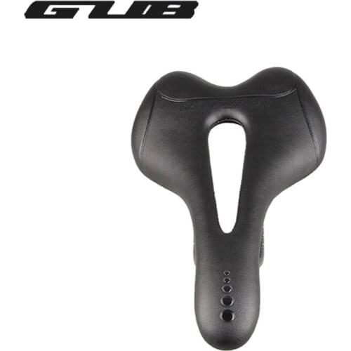 GUB Bicycle Saddle Comfortable Soft Breathable MTB Road Bike Gray Seat Men Women Leisurely Riding Sports Carbon Fiber Saddle