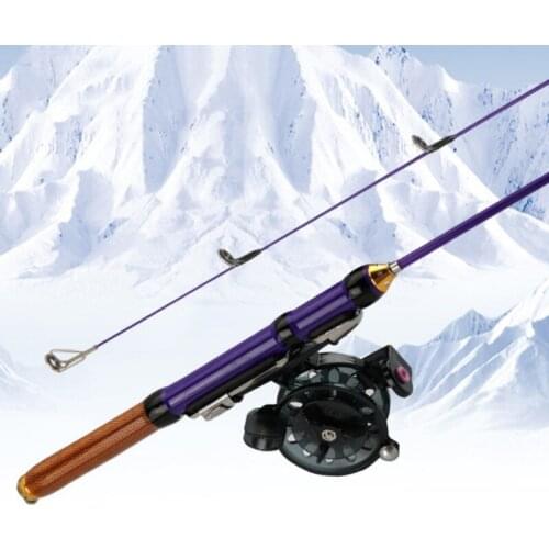 Winter Glass Fiber Fishing Rods Ice Fishing Rods Or Fishing Reels To Choose Bait Casting Rod Combo Fishing Accessories