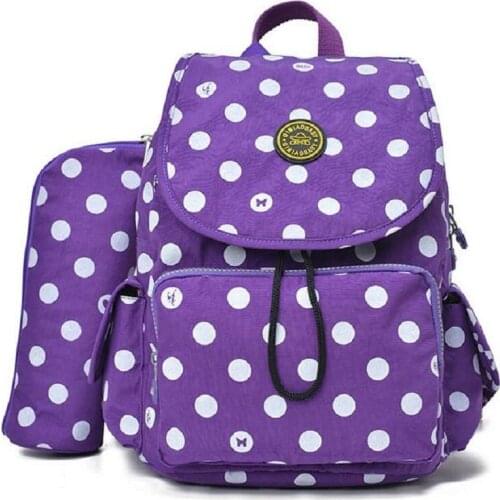 Fashion Mummy Maternity Nappy Bag Large Capacity Baby Bag Travel Backpack Desinger Nursing Bag for Baby Care 4 Colors