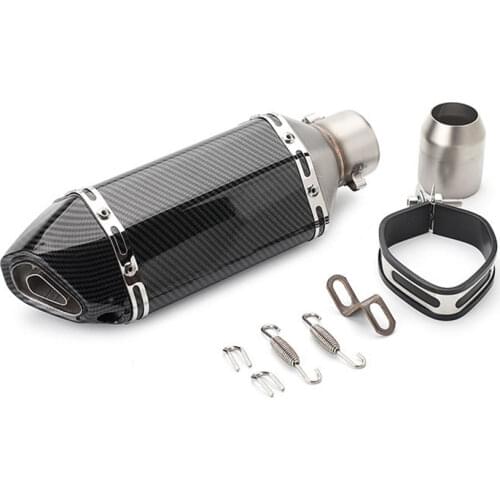 Motorcycle Exhaust Pipe Stainless Steel Muffler Escape For YAMAHA fazer8 nmax 155 mt125 xsr 300 700 900 yzf-r15 mt07 For HONDA