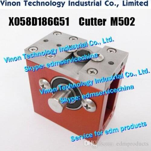 X058D186G51 Cutter Unit M502 62Lx62Wx36mm for DWC-CX,FX (AF3) (First Generation) DB789A,DB78900,X058-D186-G51