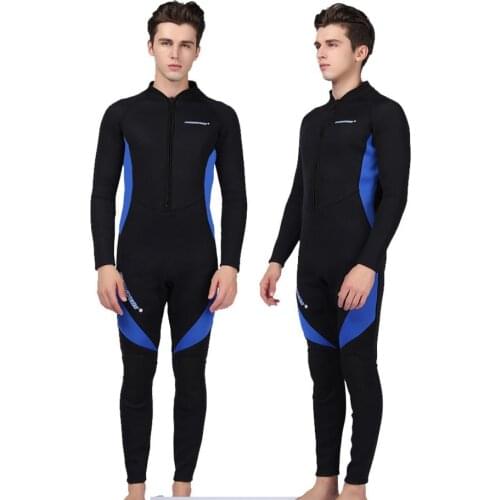 1PC Men Diving Suit Full Body Scuba Wetsuit Surf Swimming Long Sleeve Wetsuit Men Women Surfing Wet Suit Full Bodysuit Soft