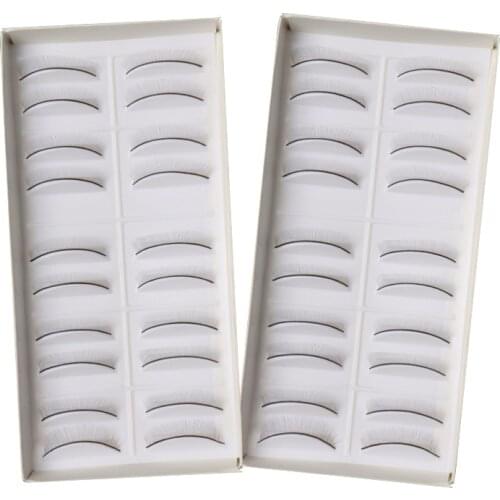 Hot Sale Practice False Eyelashes 10 Pairs Training Lashes For Beginners Teaching Lashes Eye Extension Beauty Tools