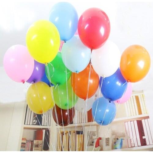 100stks 10 inch Melk Wit Latex Ballon Opblaasbare Lucht Ballen kinderen Verjaardagsfeestje Ballonnen Bruiloft Decoratie 8Z