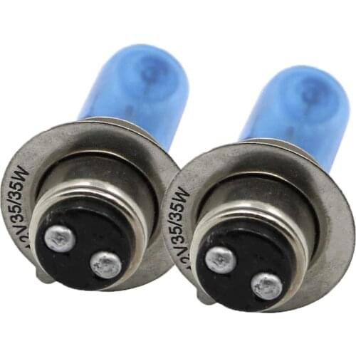 2pcs 12V 35W UTV Headlight Head Light halogen Lamp Bulb For Yamaha RAPTOR TIMBERWOLF WARRIOR WOLVERINE WR250F YFZ450R YFZ450X