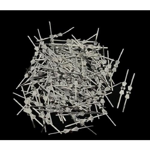 2000pcs/Lot 33mm Silver Color Copper Butterfly Buckles Connectors / Pin Metal Connectors For Beads Connect