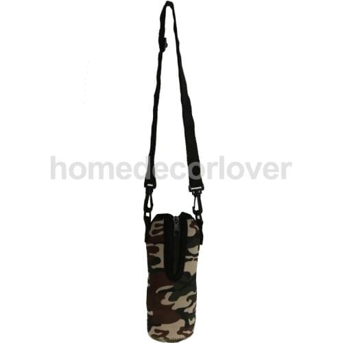 750ML Outdoor Sport Water Bottle Carrier Cover Neoprene Insulator Sleeve Bag Case Pouch