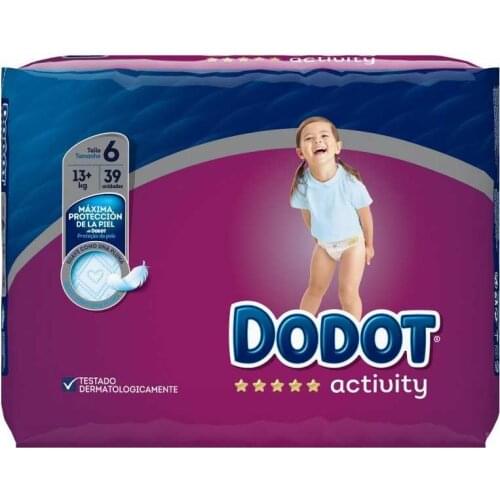 DODOT ACTIVITY TALLA 6 + 13 K 39 PAÑALES