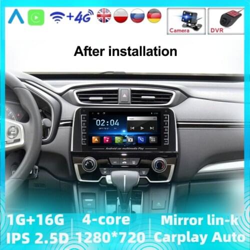 2 din Android 8.1 screen Car Multimedia player For Honda CRV 2017 2018 2019 audio radio stereo GPS navi head unit auto stereo