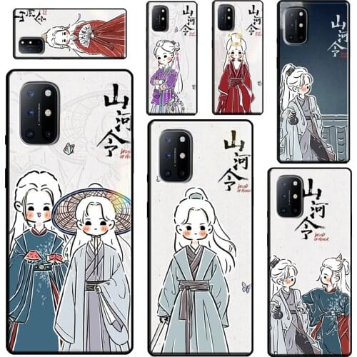 WORD OF HONOR Shan He Ling cartoon For Realme 8 7 6 Pro Q3 C21 C15 C3 GT Neo Phone Case For OnePlus 9 Pro 8 Pro 7T 8T 9R Nord