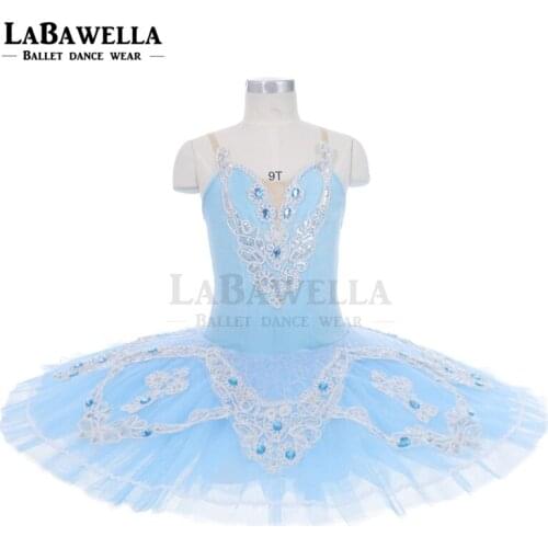 Blue Bird Professional Ballet Tutus Sugar Plum Fairy Classical Ballet Tutu Skirt Ballet Stage Costume For Women JY001C