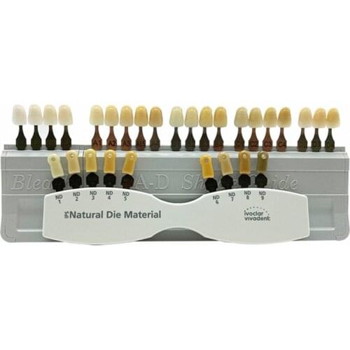 Porcelain Dental Teeth Denture tooth colorDental model Oraltooth teeth Classical porcelain teeth color shade guide