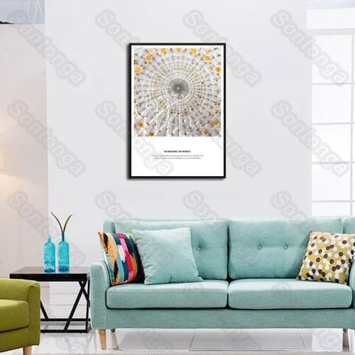 Art Poster Sofa Simple Bedroom Bedside Canvas Painting Painting Creative Painting Nordic Style 3D Stereo Wall Sticker Boy