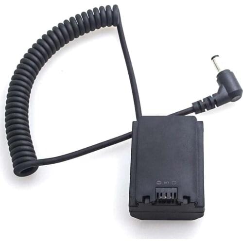 Fotga Power Cable Adapter for DC Connector to Decoded DC Coupler Dummy Battery NP-FZ100 for Sony A7III A7RIII A7SIII