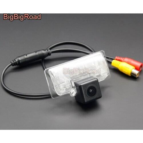 BigBigRoad Vehicle Wireless Rear View Camera HD Color Image For Nissan Bluebird Sylphy Altima Tiida sedan 2008 2009 Almera 2013