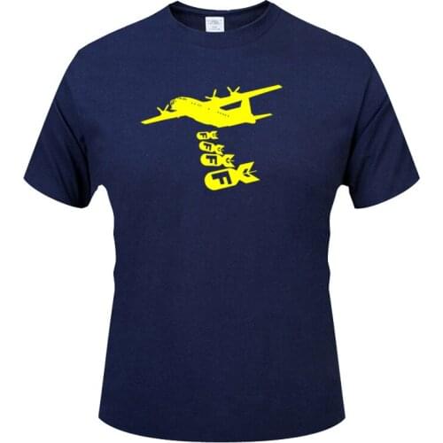 All Sizes XS-3XL Classical Warplane Bomber Fashion Men short Sleeve Slim Fit T Shirt Men Cotton T-Shirt Casual T Shirts