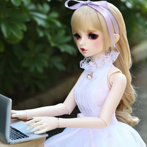 Lorina bjd sd dolls 1/3 body model girls boys eyes High Quality toys shop resin Free eyes